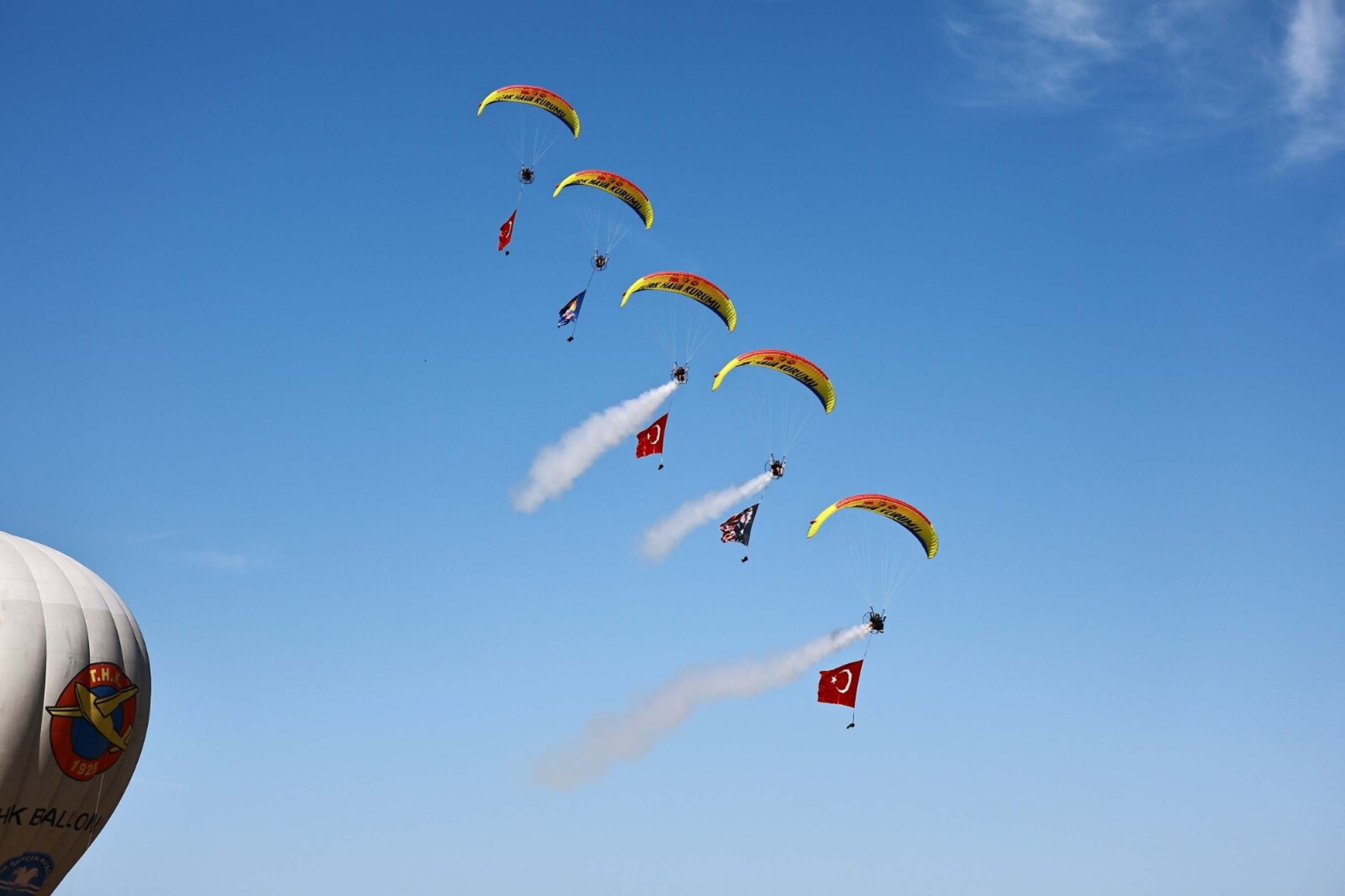 İzmir Selçuk'ta düzenlenen THK Havacılık