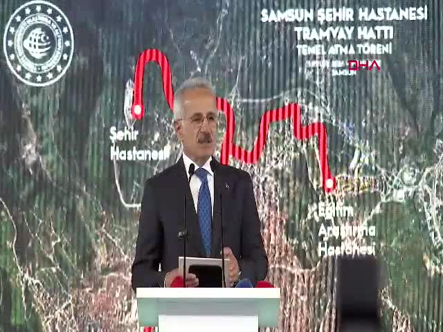 Bakan Uraloğlu Samsun’da: Şehir Hastanesi Tramvay Hattı’nın Temeli Atılıyor