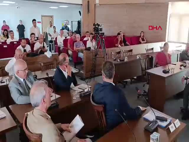 Edirne Belediye Meclisi toplantısında