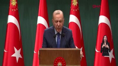 Cumhurbaşkanı Erdoğan, Kabine Toplantısı sonrası