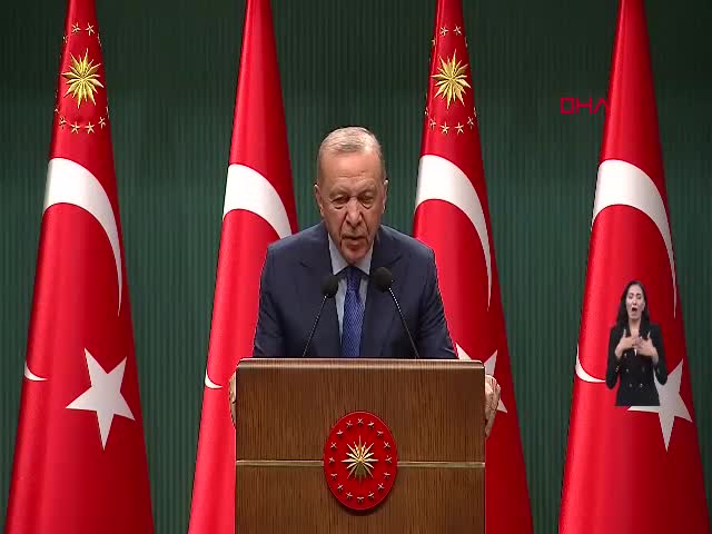 Cumhurbaşkanı Erdoğan, Kabine Toplantısı