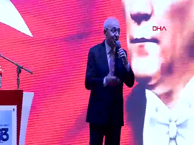 CHP lideri Kemal Kılıçdaroğlu,