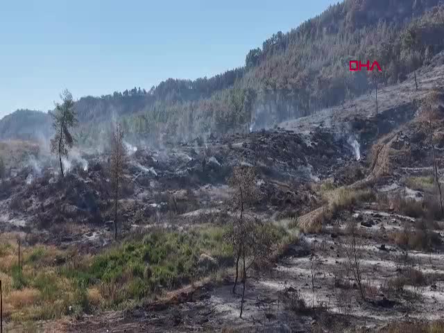 Antalya'nın Aksu ilçesinde çıkan