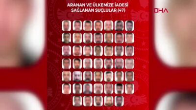 İçişleri Bakanlığı, 8 ülkede yakalanan
