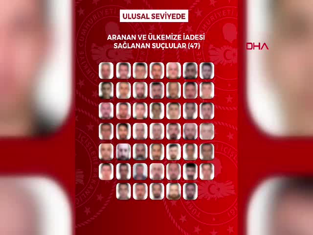 İçişleri Bakanlığı, 8 ülkede