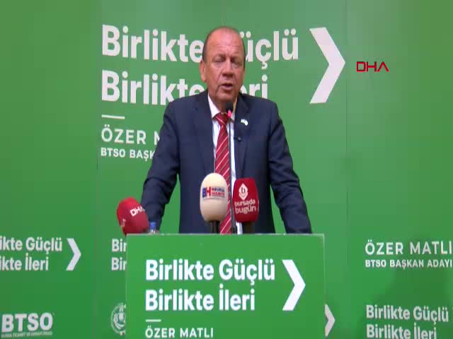 BTSO Başkan Adayı Özer