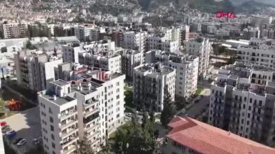 Hatay'da deprem sonrası rezerv alanlarda