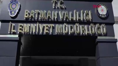Batman'da İl Emniyet Müdürlüğü ekiplerince