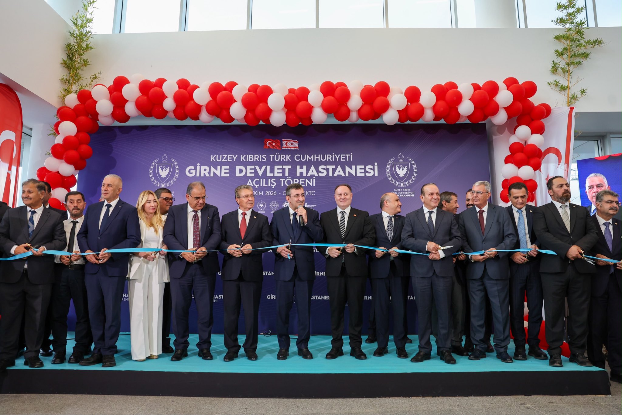 Cumhurbaşkanı Yardımcısı Cevdet Yılmaz, KKTC'de