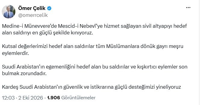 AK Parti Sözcüsü Ömer Çelik,