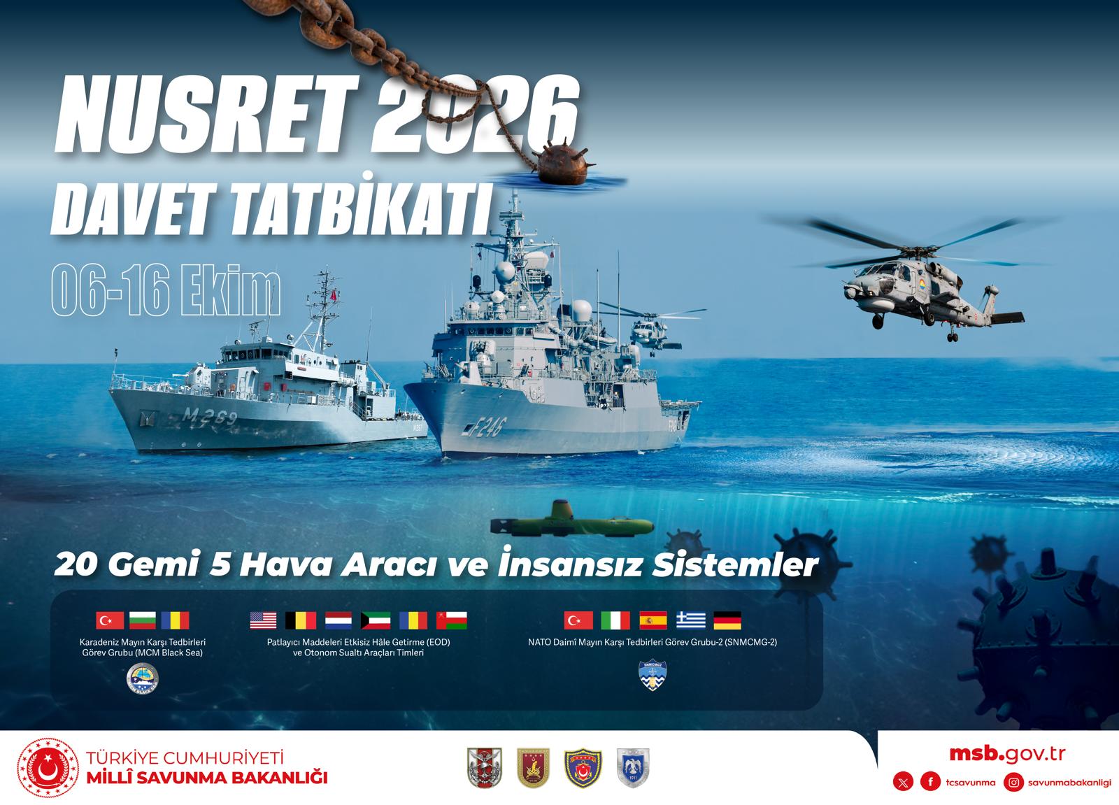 Milli Savunma Bakanlığı, Nusret-2026 Davet