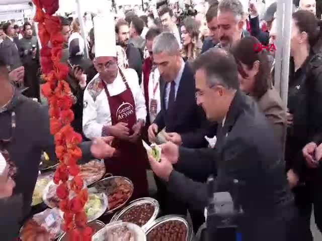 Afyonkarahisar'da düzenlenen GastroAfyon Festivali'nde