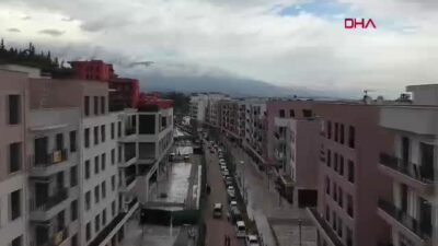 Hatay'ın Antakya ilçesindeki Atatürk Caddesi'nde